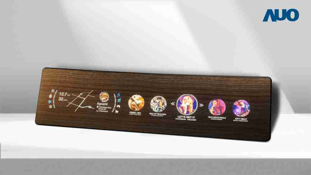 2468BET研发全球最高穿透度达80%的AmLED木纹显示器，，，，可于使用时呈现高亮度、、、、清晰可见的信息，，，并在不使用时回归为单纯的饰板，，，，节能兼具美观